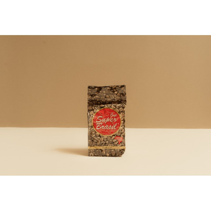 Café moulu Super Brasil nature 180g, torréfaction tradition libanaise, épicerie orientale