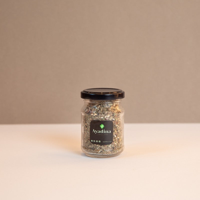 Mélange d'herbes aromatiques Ayadina 55g, herbes libanaises pour grillades et sauces