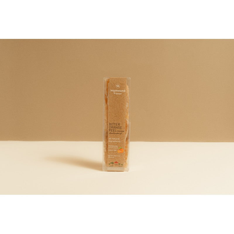 Orangettes artisanales Mymoune 150g, écorces d'orange glacées au sucre, confiserie libanaise