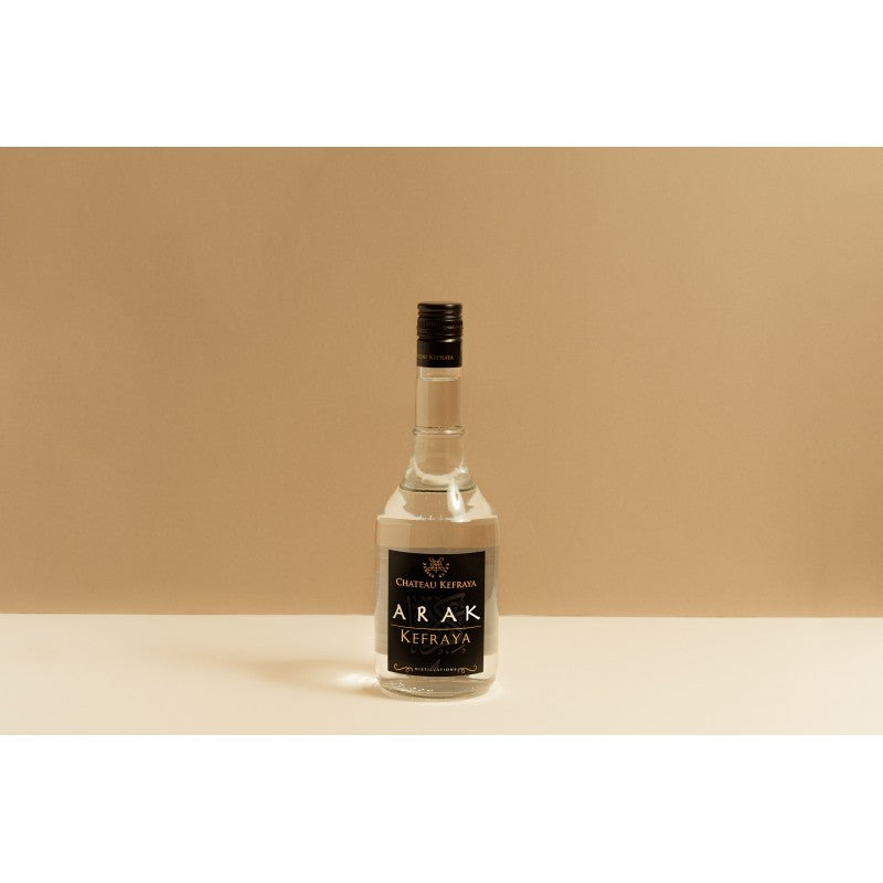 Arak Kefraya libanais authentique 70cl, grande bouteille spiritueux anisé oriental