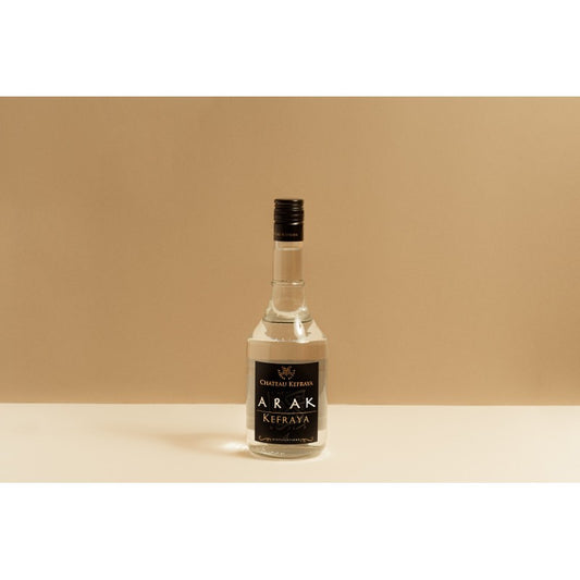 Arak Kefraya libanais authentique 70cl, grande bouteille spiritueux anisé oriental