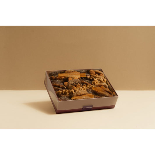 Assortiment gourmet Noura, coffret dattes fourrées aux noix et fruits secs libanais