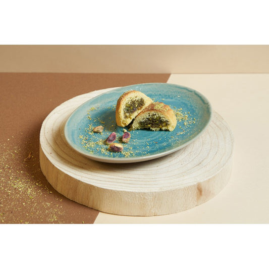 Coffret 24 maamouls artisanaux Noura fourrés pistaches, dattes et noix