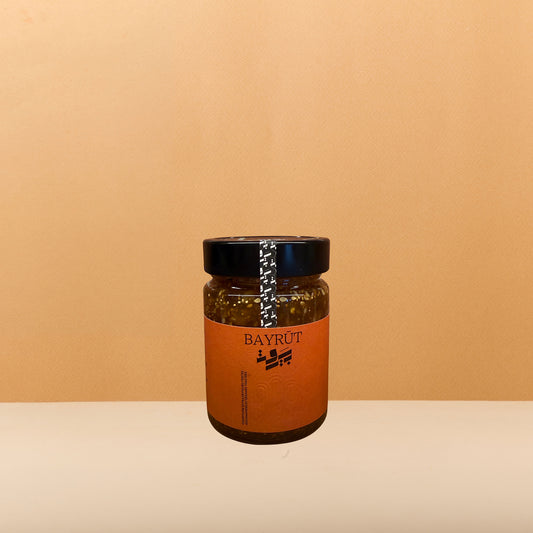 Confiture de Figues vertes aux amandes & sésame BAYRUT
