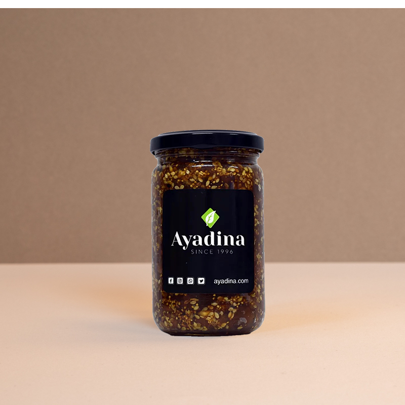 Confiture de figue artisanale Ayadina 340g, douceur libanaise aux figues fondantes