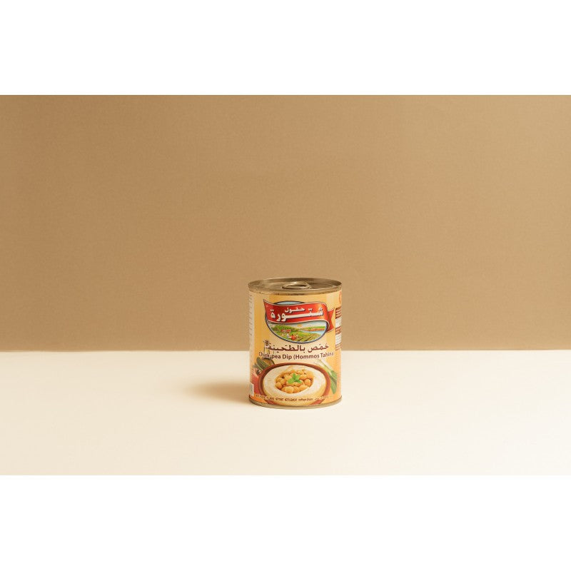 Hommos tahiné Chtoura Fields 380g, purée de pois chiches libanaise onctueuse pour mezzé