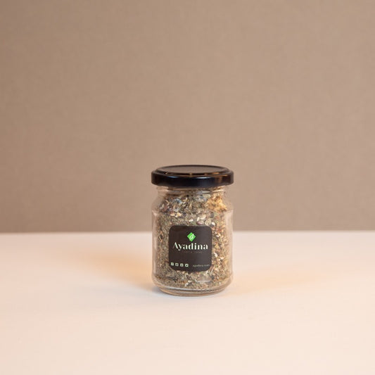 Mélange d'herbes aromatiques Ayadina 55g, herbes libanaises pour grillades et sauces
