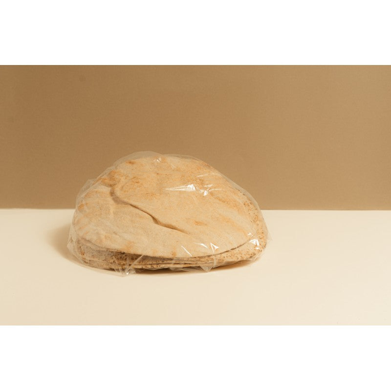 Pain libanais Noura, empilage de galettes souples épicerie fine