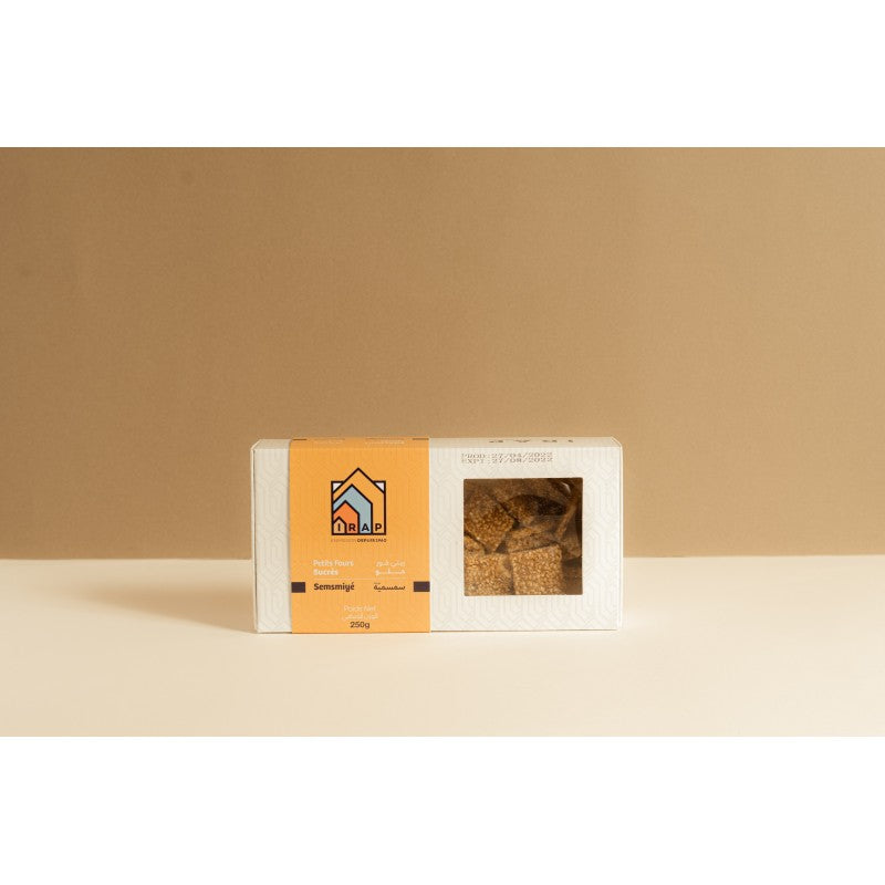 Semsmieh IRAP 250g, croquant traditionnel libanais au sésame, confiserie orientale